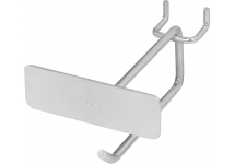 Gancho Exhibidor Con Portaetiquetas 10cm Truper