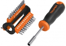 Destornillador con 33 Puntas Intercambiables Truper DMP-33 