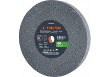 Rueda Recta Amolar 10'' Grano 60 Truper PIES-1060