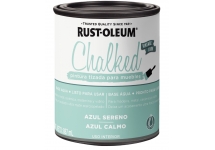 Pintura Tizada Chalked Rust Oleum Azul Sereno