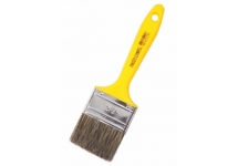 Kit 6 Pinceles Cerda Gris 2 1/2'' Cabo Amarillo COMPEL