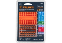 Juego 33 Puntas Destornillador Truper PUN-33