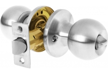 Cerradura Pomo Esfera Puerta Baño Hermex Basic