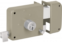 Cerradura Sobreponer Puerta 38mm Hermex Basic CS-75DP
