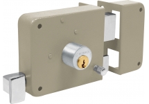Cerradura Sobreponer Hasta 38mm Llave Tradicional Hermex