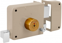 Cerradura Sobreponer Hasta 60mm Llave Tetra Hermex