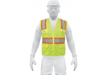 Chaleco Amarillo Reflectivo Con 6 Bolsillos Truper