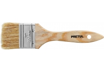Pincel Cerda Blanca Mango Madera 2'' 50mm Pretul