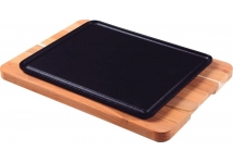 Plancha Hierro Rectangular + Tabla Madera Tramontina