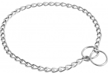 Collar Entrenamiento Perro Cadena 2.5mm 45cm Fiero