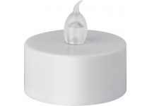 Set 6 Mini Vela LED Llama Titilante Ámbar Volteck