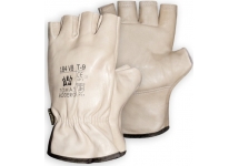 Guantes Cuero Antivibratorios Medio Dedo Tomás Bodero