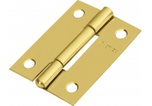 Bisagras Doradas 1 1/2'' Hermex BR-151 Caja x 20