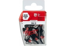 Kit 25 Puntas Impacto PH2 Milwaukee 48-32-4604