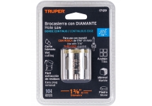 Sierra Copa Diamantada 1 3/8'' Truper COAZ-1-3/8
