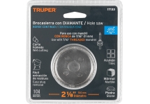 Sierra Copa Diamantada 2 1/8'' Truper COAZ-2-1/8