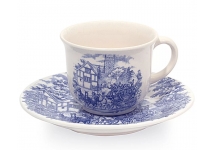 Taza Té 200ml Cerámica Cena Inglesa Oxford