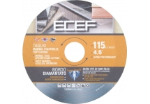 Disco De Corte Diamantado 4 1/2'' 115mm Ecef