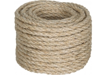 Cuerda Sisal Natural 6mm Rollo 15mt Fiero