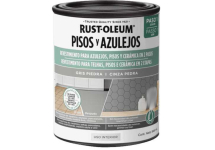 Pintura Para Pisos Azulejos Gris Piedra Rust Oleum