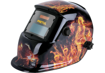 Careta Máscara Soldar Pretul Diseño Fuego