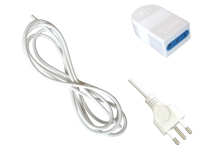 Alargue Ficha Hembra Tres En Línea Largo 10mt Volta  