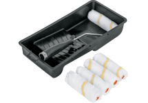 Kit Pintor Bandeja 5 Repuestos Rodillo + Mango Truper 