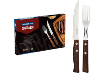 Juego 12 Cubiertos Mango Madera Tramontina 22299/002