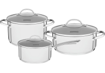 Batería Cocina Acero Inox Tramontina Una 65280/300
