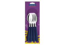 Juego 12 Cucharas De Mesa Tramontina New Kolor Azul