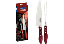 Juego Trinchante Polywood Rojo Tramontina 21198/760