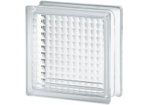 Ladrillo de Vidrio 19 x 19cm Ranurado - Clear Cross Small