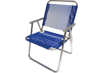 Silla Aluminio Playa Ancha Grande 130kg Botafogo