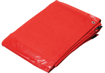 Lona Toldo Polietileno 3 x 4mt Rojo Pretul LP-34R