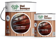 Laca Nitro Nitrocelulósica Brillante Del Bosque 0,9 lt