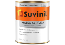 Enduído Exterior 0,9lt 1,3kg Massa Acrílica Suvinil 