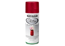 Aerosol Brillantina Glitter Rojo Rust Oleum