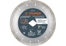 Disco Diamantado 7'' Corte Porcelanato Truper DID-570