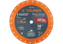 Disco Diamantado 14'' Corte Metal Truper DID-4140