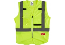 Chaleco Amarillo Reflectivo Con 10 Bolsillos Milwaukee