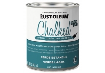 Pintura Tizada Chalked Rust Oleum Verde Estanque