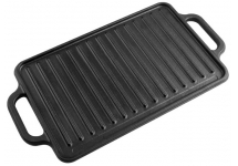 Plancha Hierro Curado Reversible 21x33cm Victoria