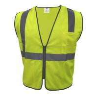 Chaleco Verde 2 Bolsillos Talle L