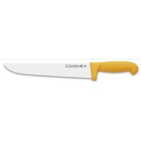 Cuchillo Carnicero 10" (25 cm) Mango Amarillo 3 Claveles 1386