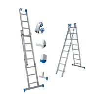 Escalera Aluminio 4 en 1- 12x2 P312 Franca