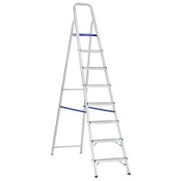 Escalera Aluminio 8 Escalones E1208/E2008 Franca