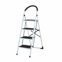 Escalera fam ACERO c/plataforma 150kg 4 Escalones
