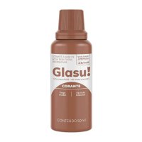 Entonador Glasu ocre para pintura al agua, caja de 12 envases de 50 ml