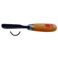 Gubia tallador corte curvo.ancho:8mm "URKO" Ref 741-A