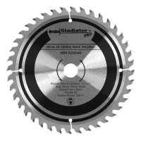 Hoja de Sierra para Madera 255 mm 40 Dientes Pro Gladiator HSM8255/40